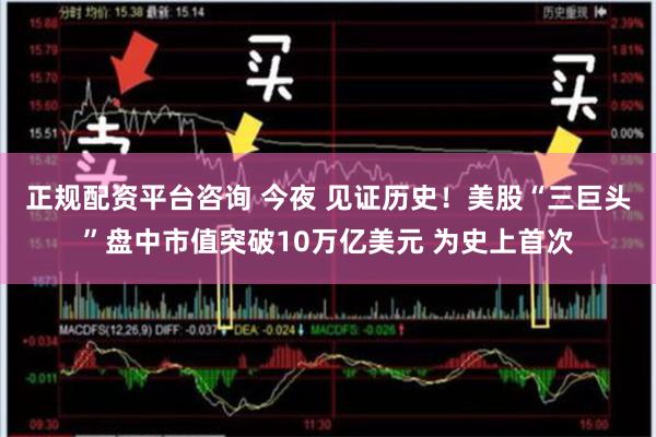 正规配资平台咨询 今夜 见证历史！美股“三巨头”盘中市值突破10万亿美元 为史上首次