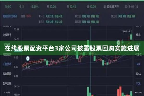 在线股票配资平台3家公司披露股票回购实施进展