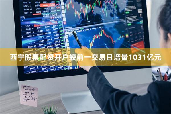西宁股票配资开户较前一交易日增量1031亿元